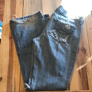 Abercrombie and fitch holy jeans